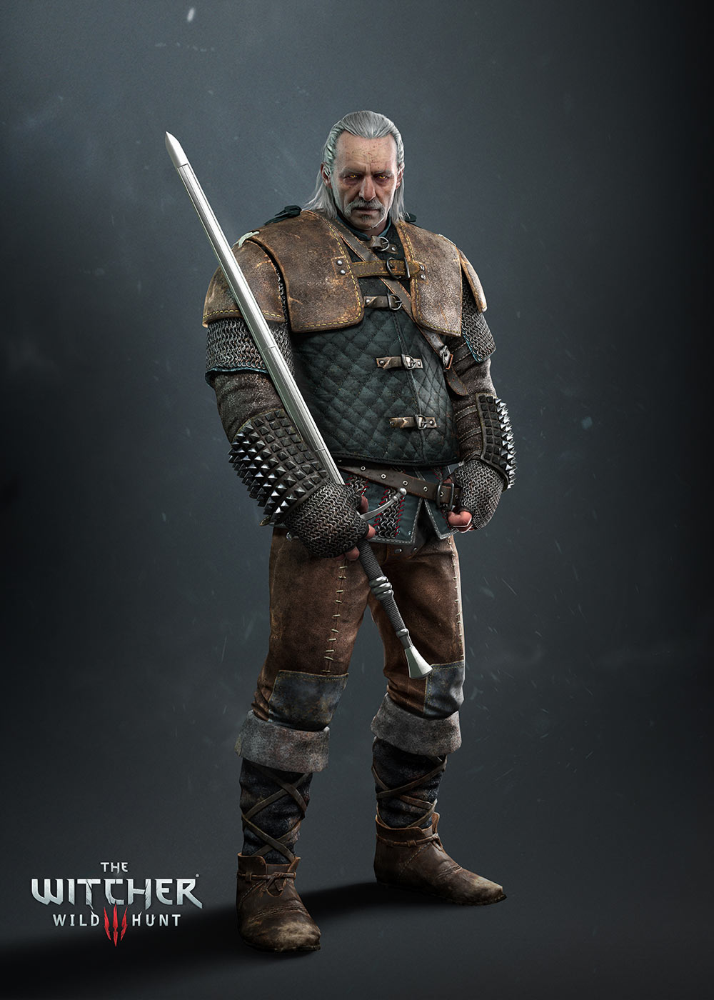 Vesemir Art from The Witcher 3: Wild Hunt
