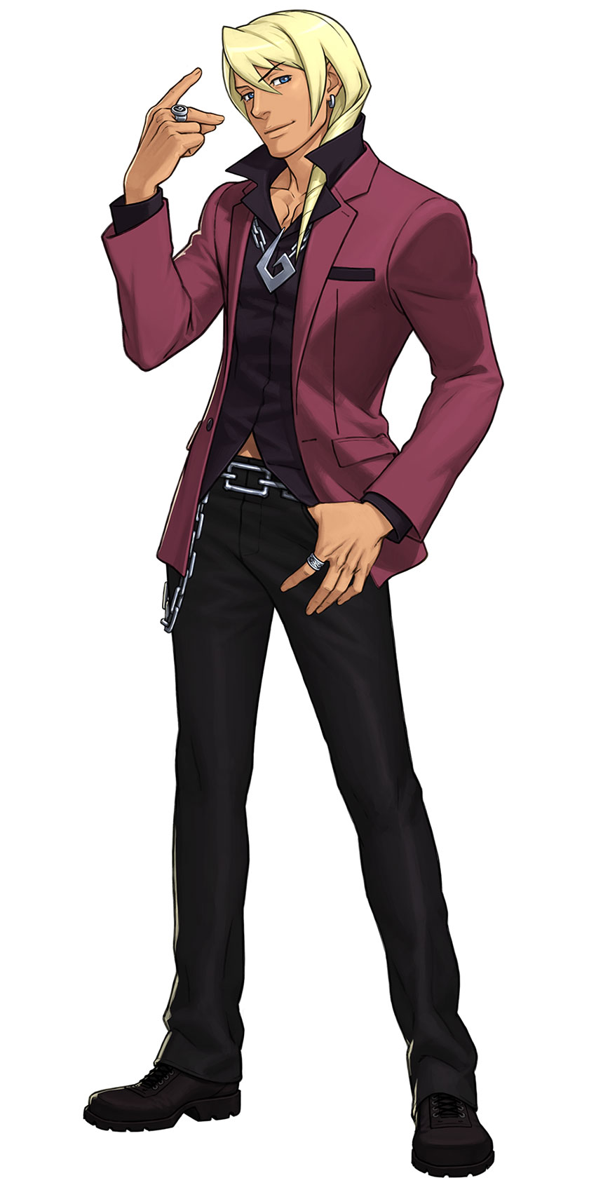 Klavier Gavin Art from Phoenix Wright: Ace Attorney - Dual Destinies