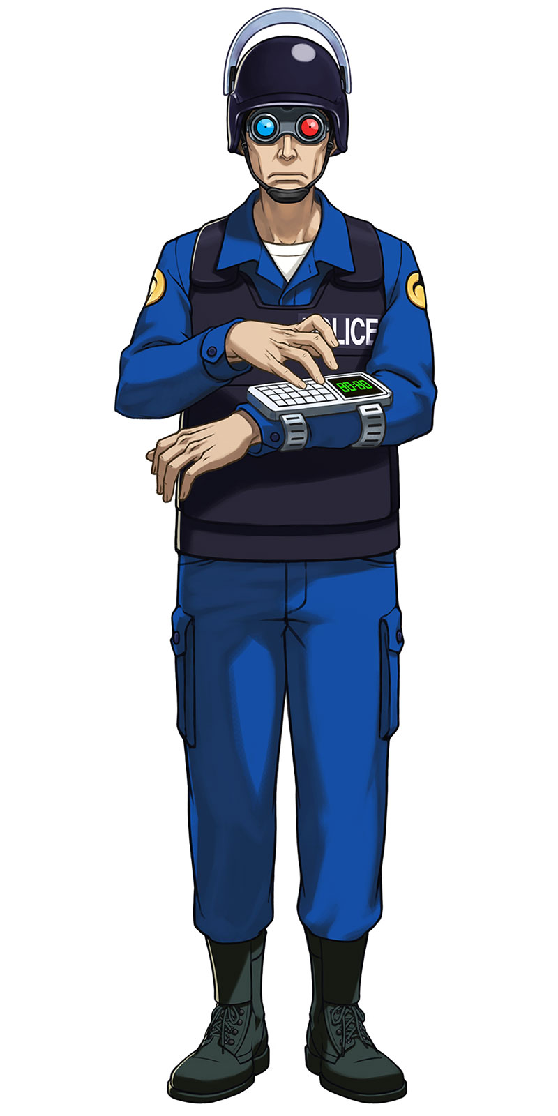 Ted Tonate Art from Phoenix Wright: Ace Attorney - Dual Destinies