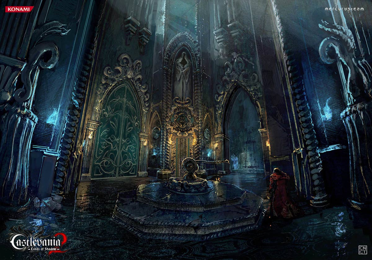 Castle Noble Area Art from Castlevania: Lords of Shadow 2