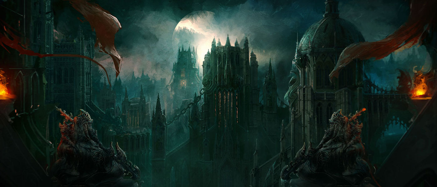 Castle Vista Art from Castlevania: Lords of Shadow 2