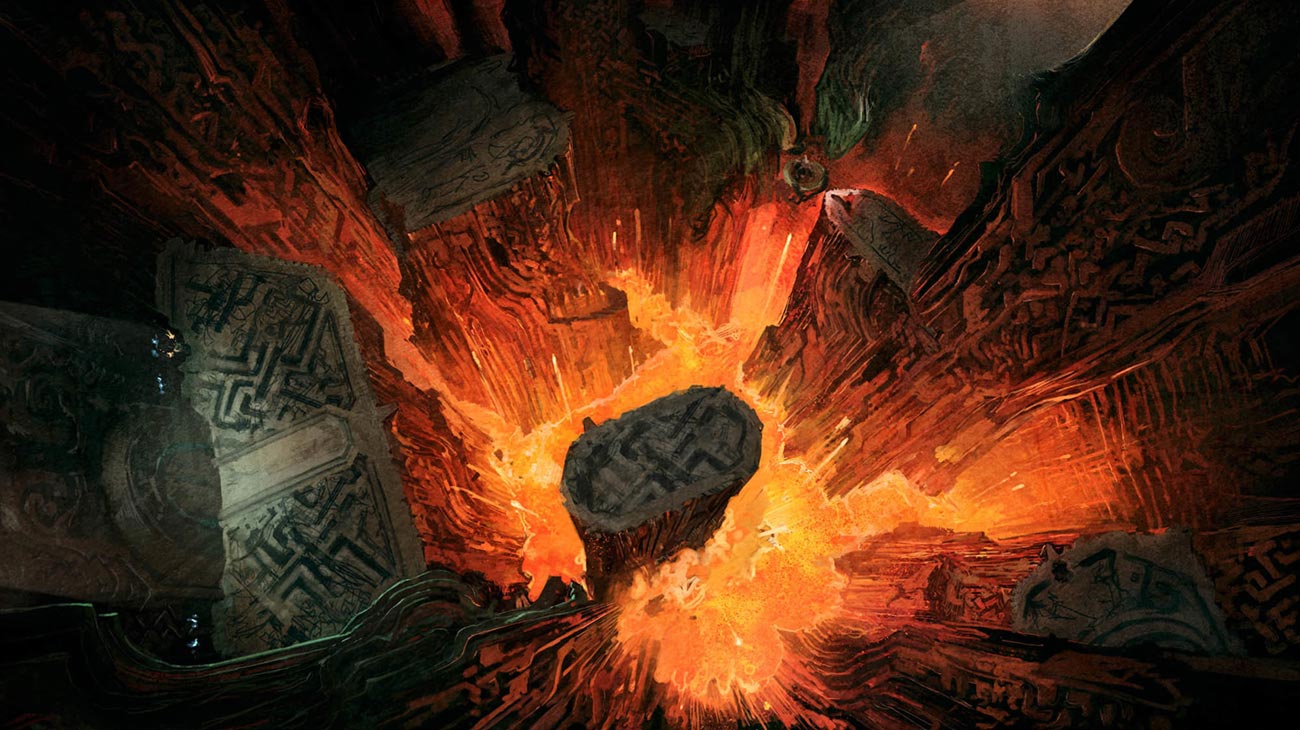 Chupacabra Area Art from Castlevania: Lords of Shadow 2