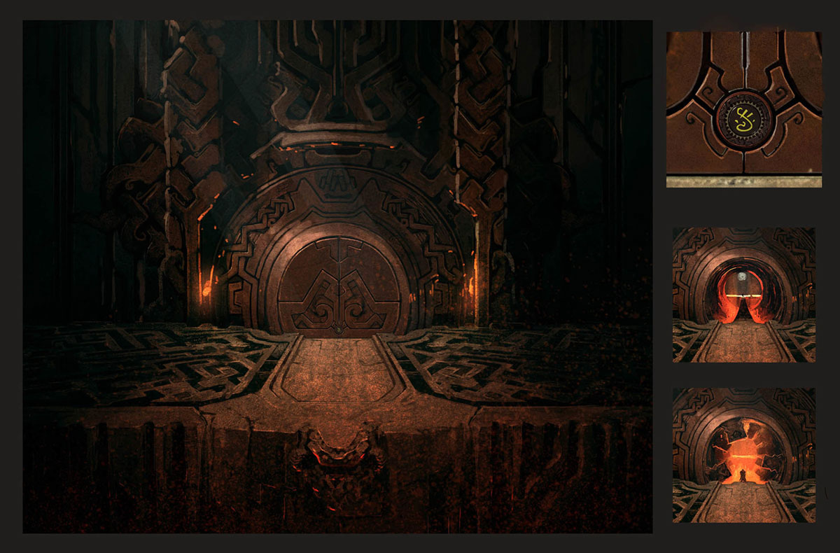 Doorway Concept Art from Castlevania: Lords of Shadow 2