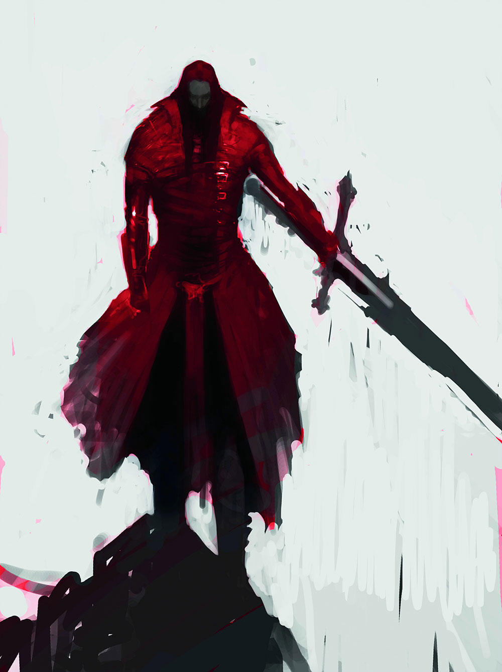Dracula Concept Art from Castlevania: Lords of Shadow 2