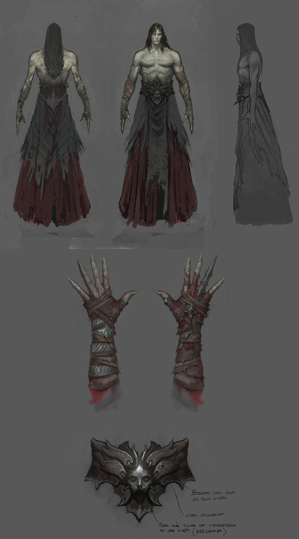 Dracula Final Design Art from Castlevania: Lords of Shadow 2