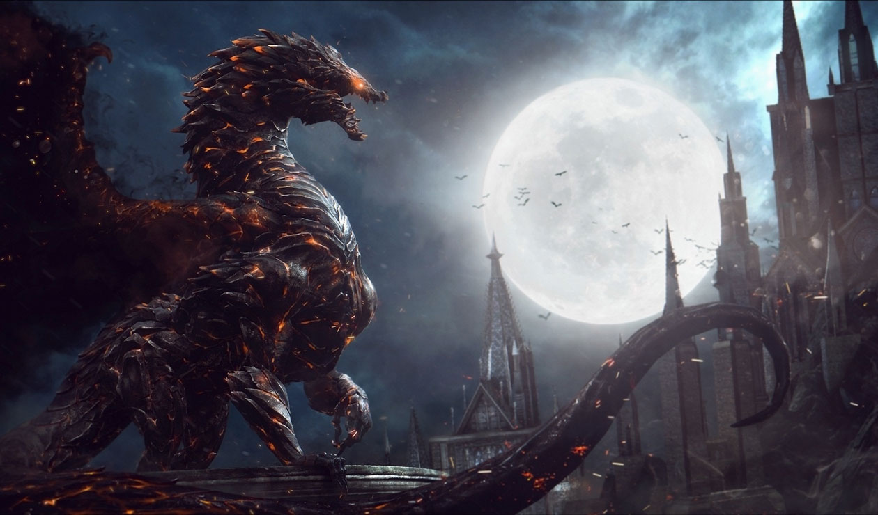 Dragon Art from Castlevania: Lords of Shadow 2