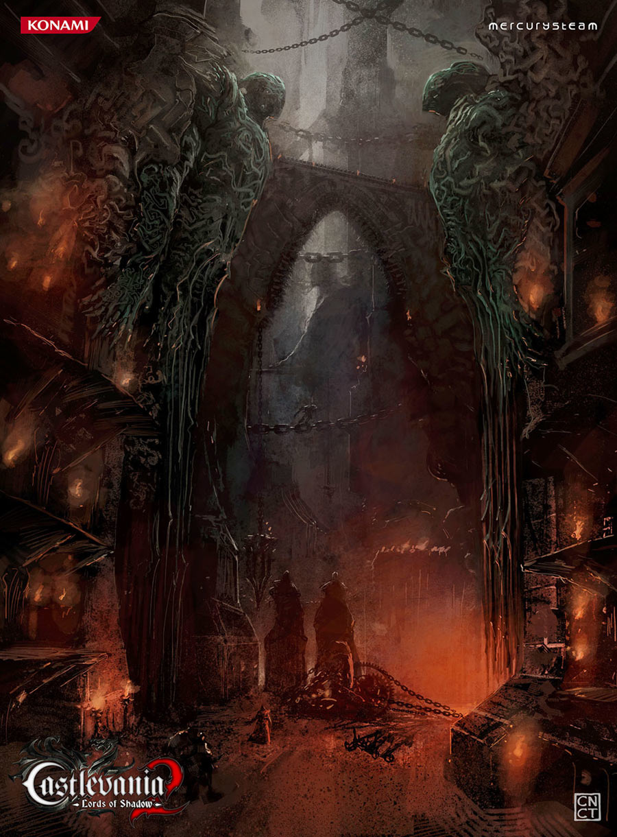 Dungeon Concept Art from Castlevania: Lords of Shadow 2
