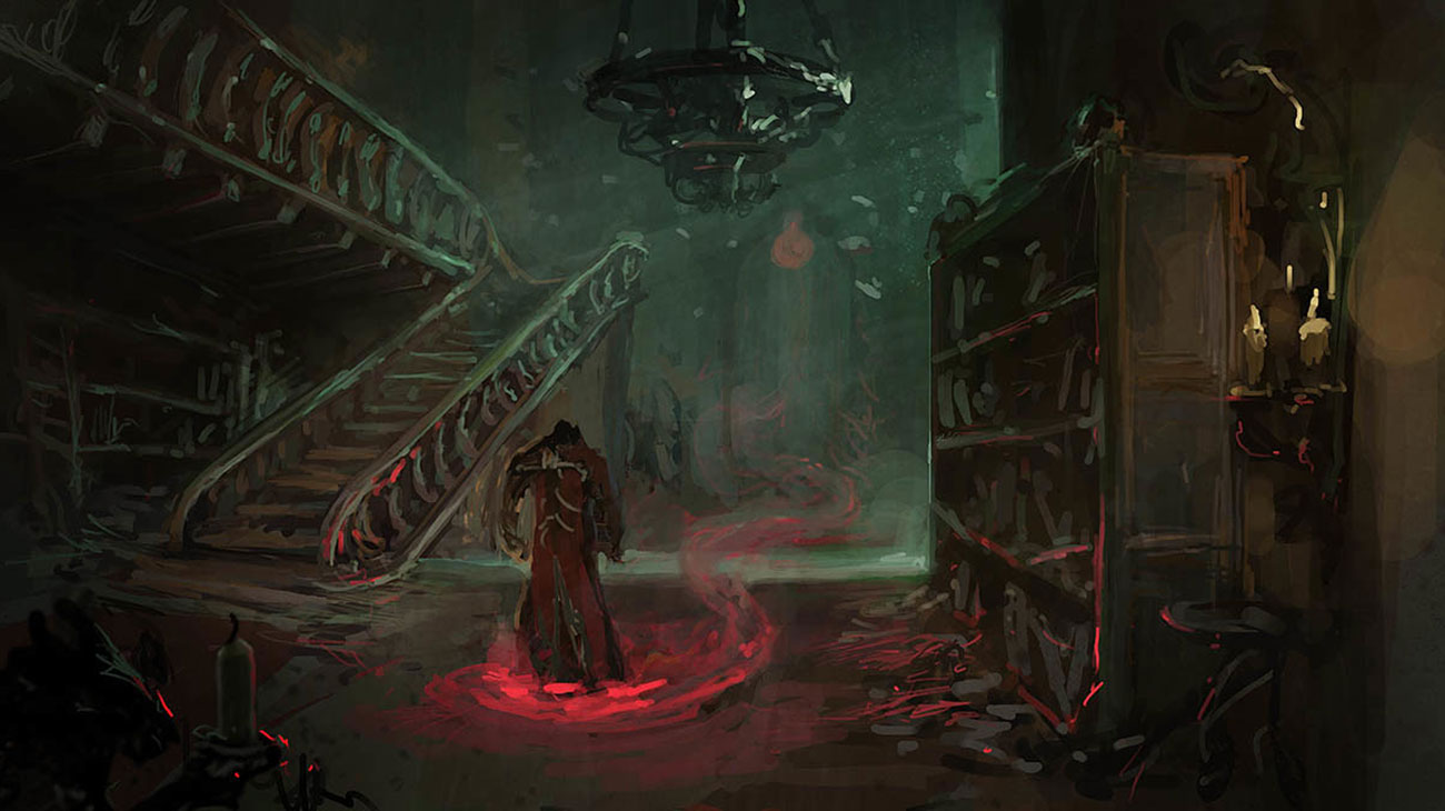Environment Concept Art from Castlevania: Lords of Shadow 2
