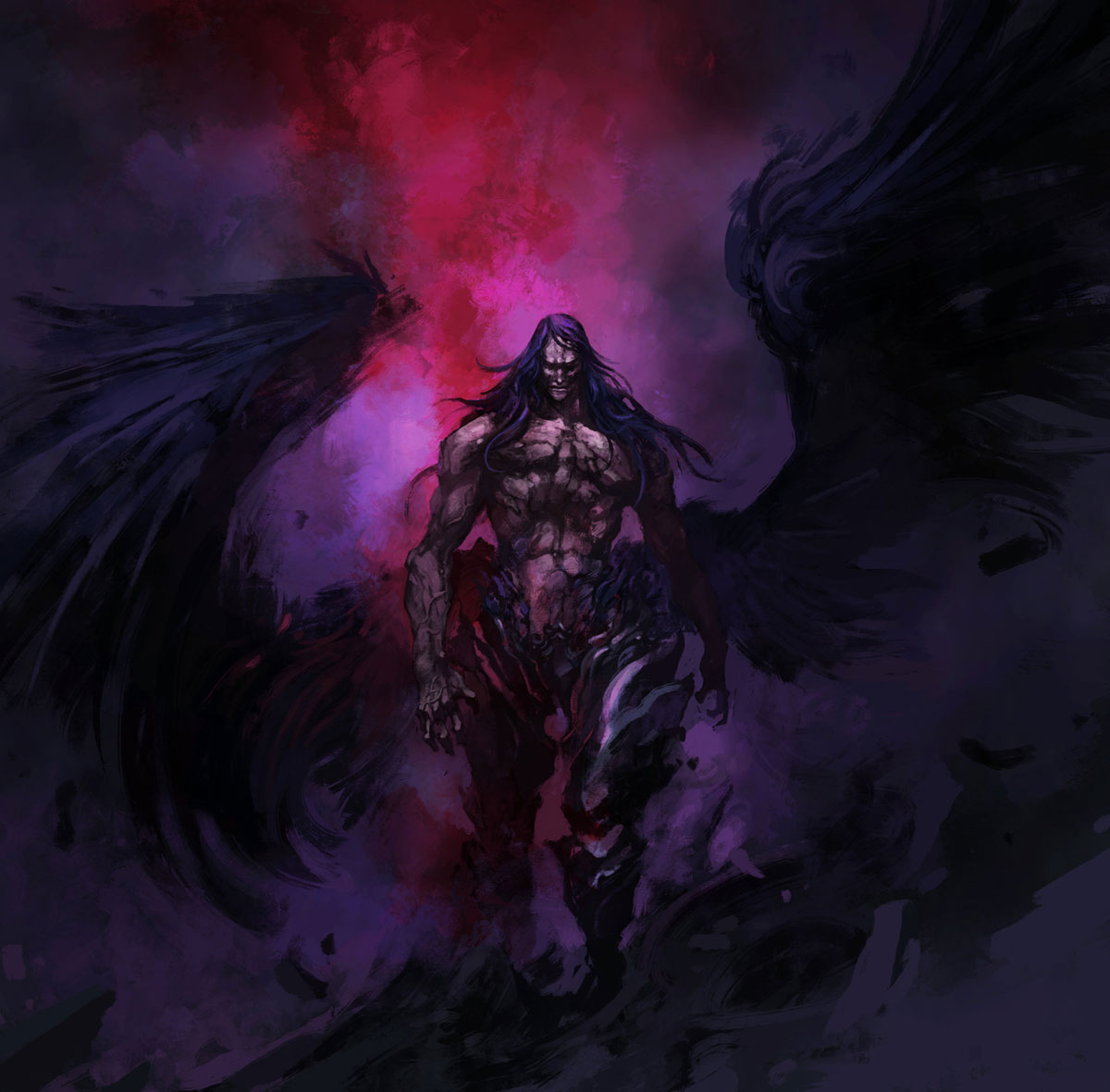 Satan Concept Art from Castlevania: Lords of Shadow 2
