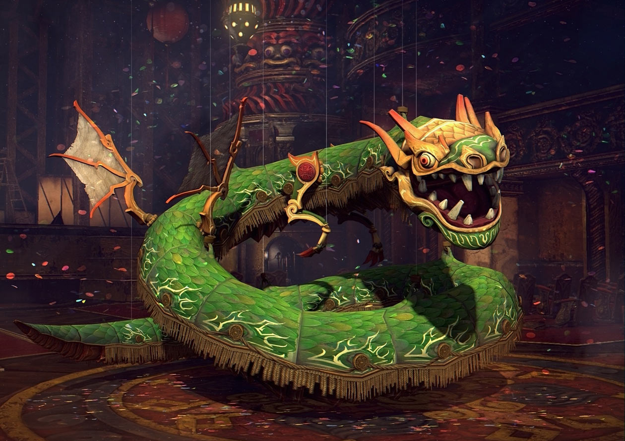 Toy Dragon Art from Castlevania: Lords of Shadow 2