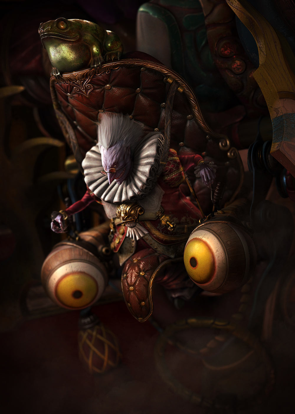 Toy Maker Art from Castlevania: Lords of Shadow 2