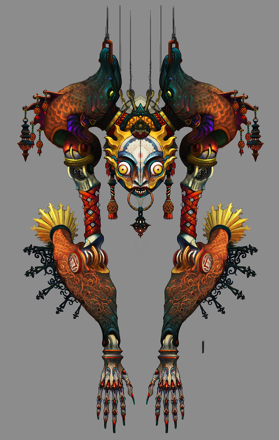 Toy Puppet Concept Art from Castlevania: Lords of Shadow 2