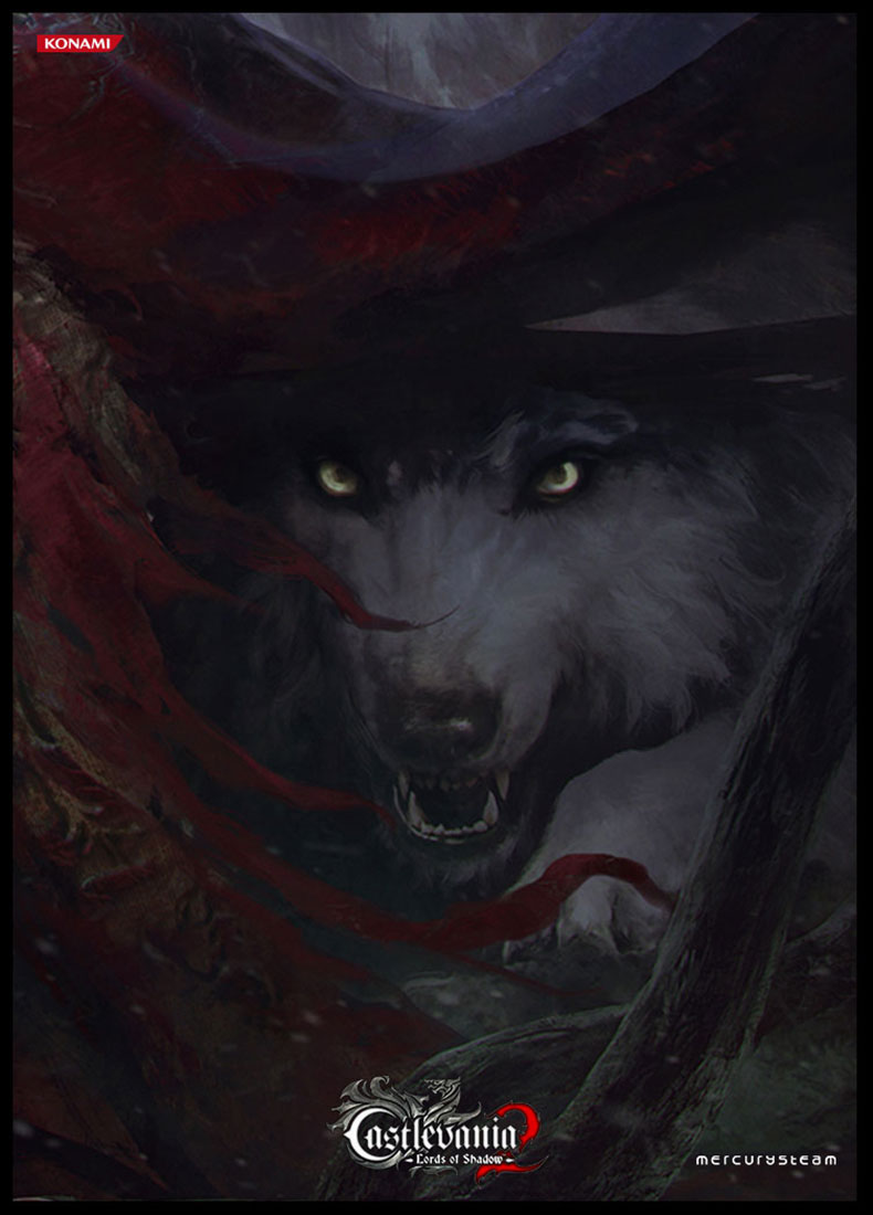Wolf Art from Castlevania: Lords of Shadow 2