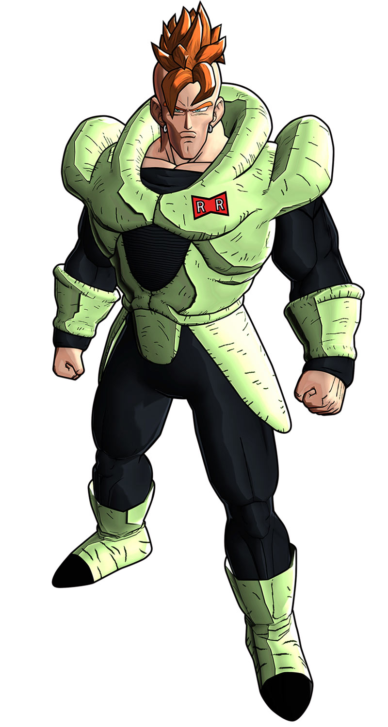 Android 16 Art from Dragon Ball Z: Battle of Z