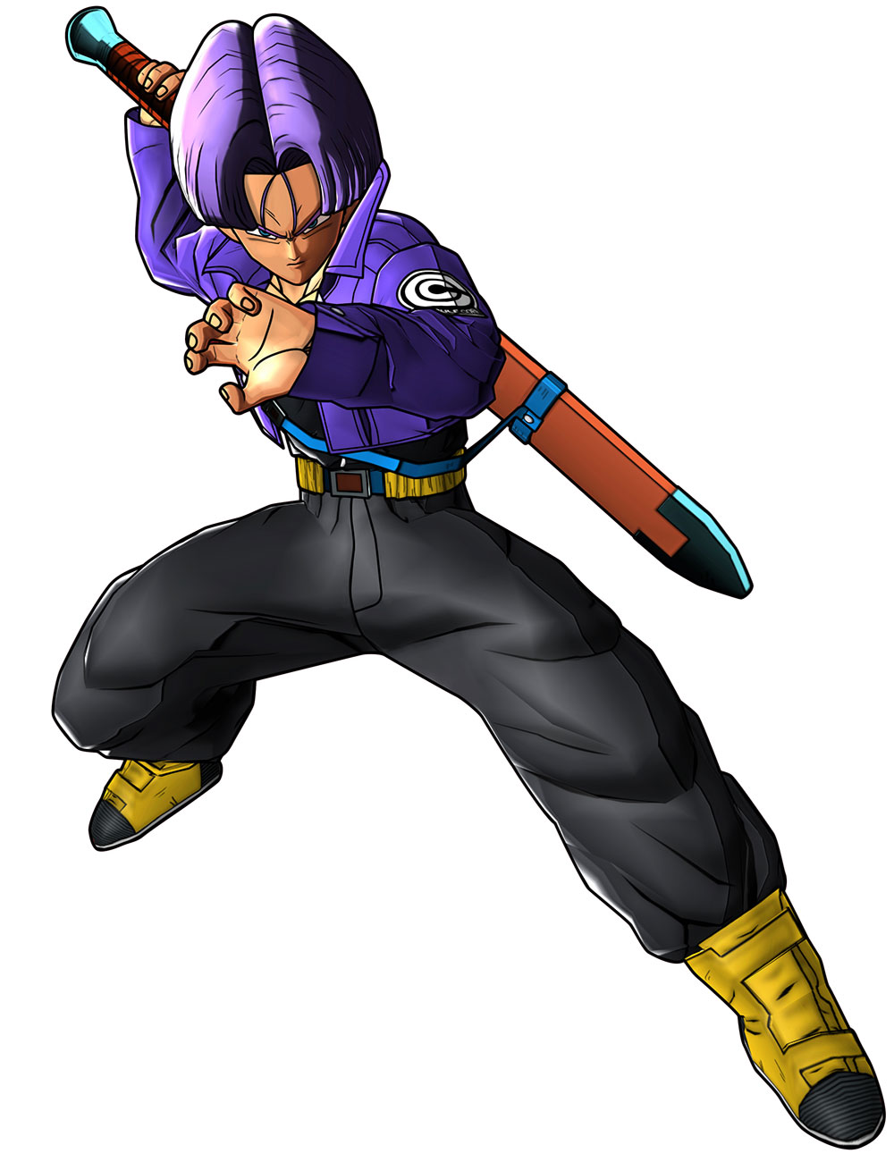 Future Trunks Art from Dragon Ball Z: Battle of Z