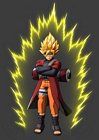 Goku, Naruto Uzumaki Sage Mode Costume