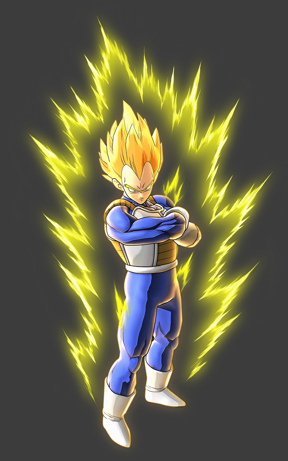 Super Saiyan Vegeta Art from Dragon Ball Z: Battle of Z