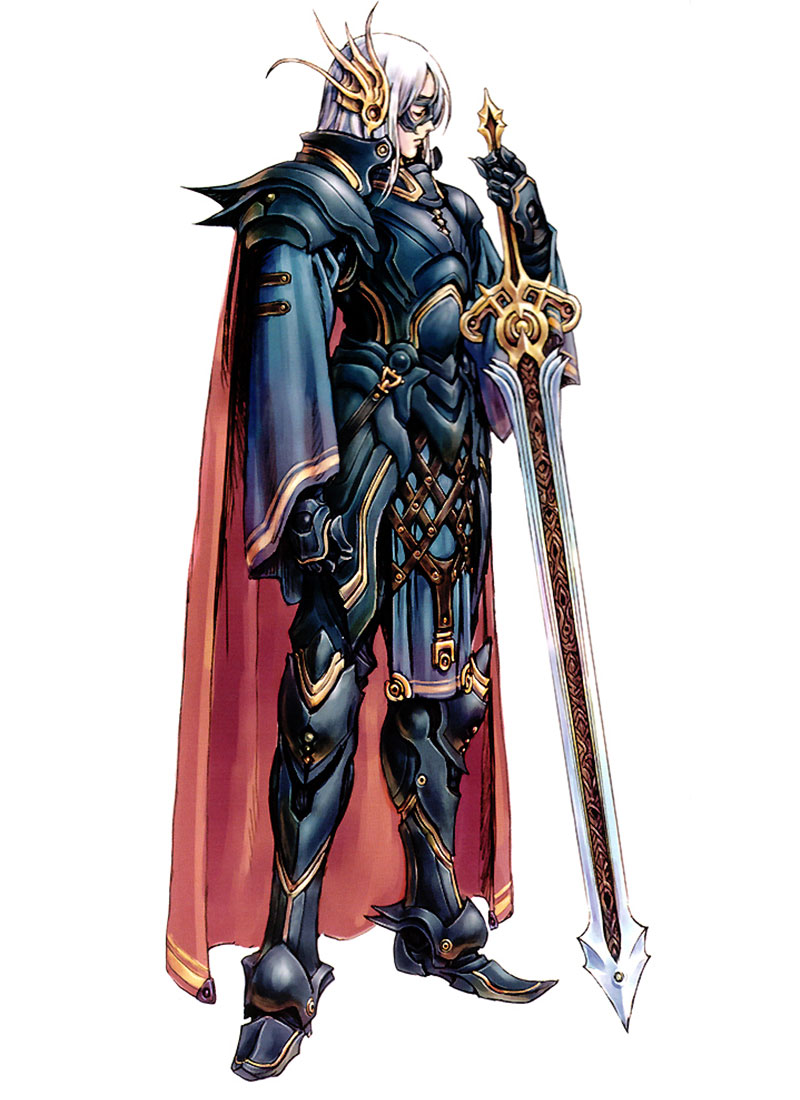 Black Knight Art from Depth Fantasia