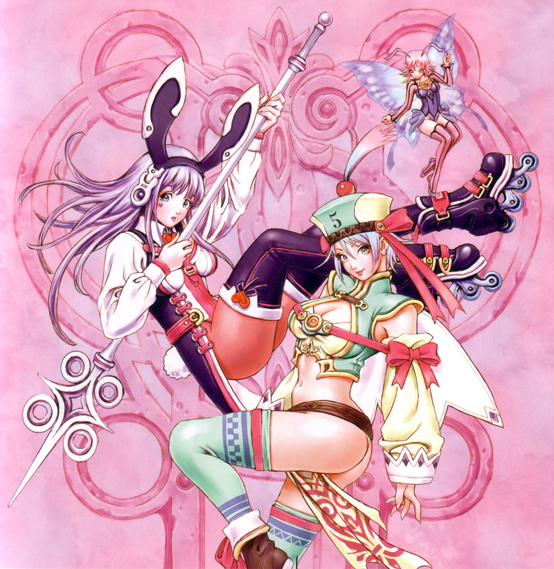 Characters Illustration from Depth Fantasia