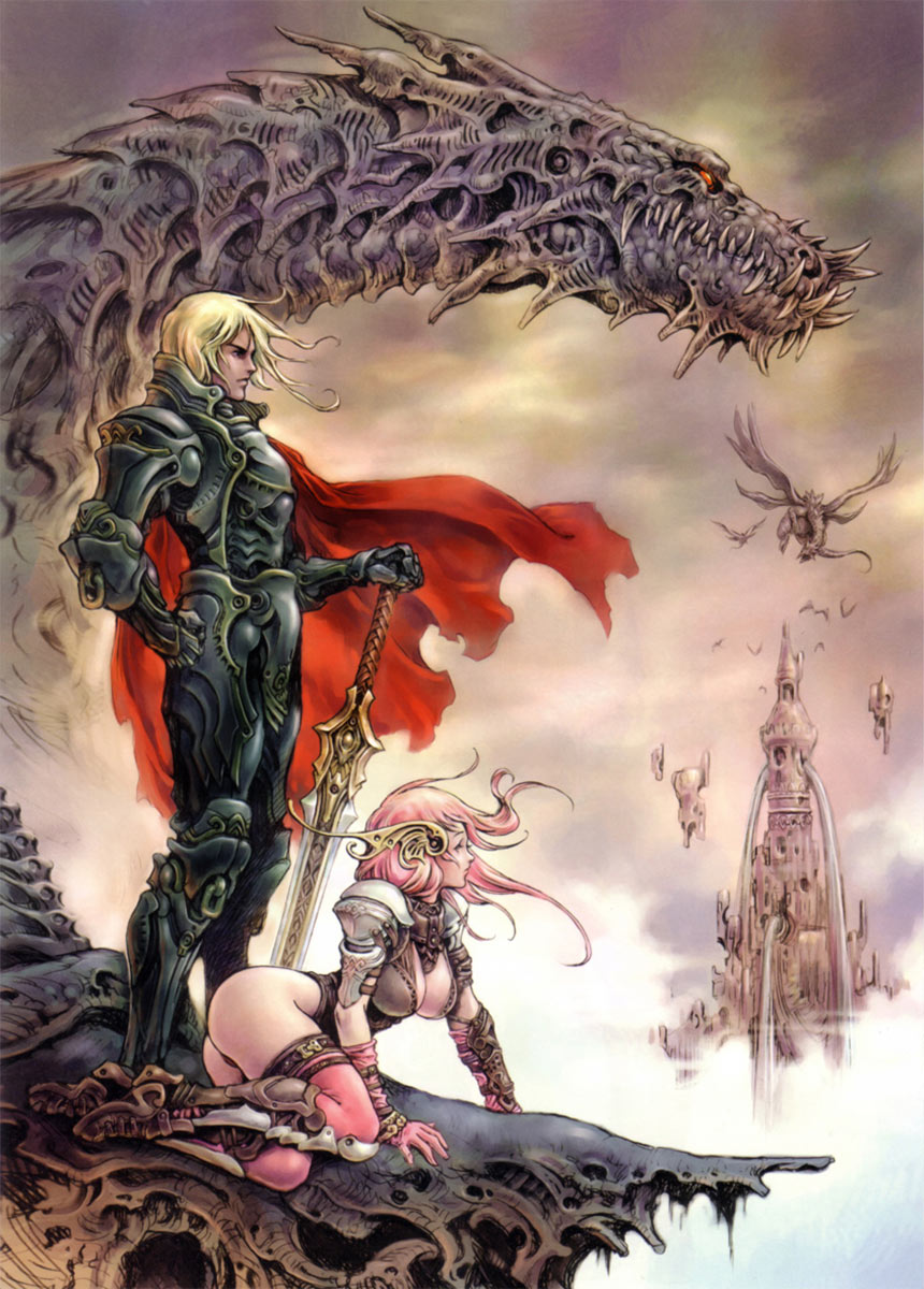 Demons Hero & Queen of Fairy Art from Depth Fantasia