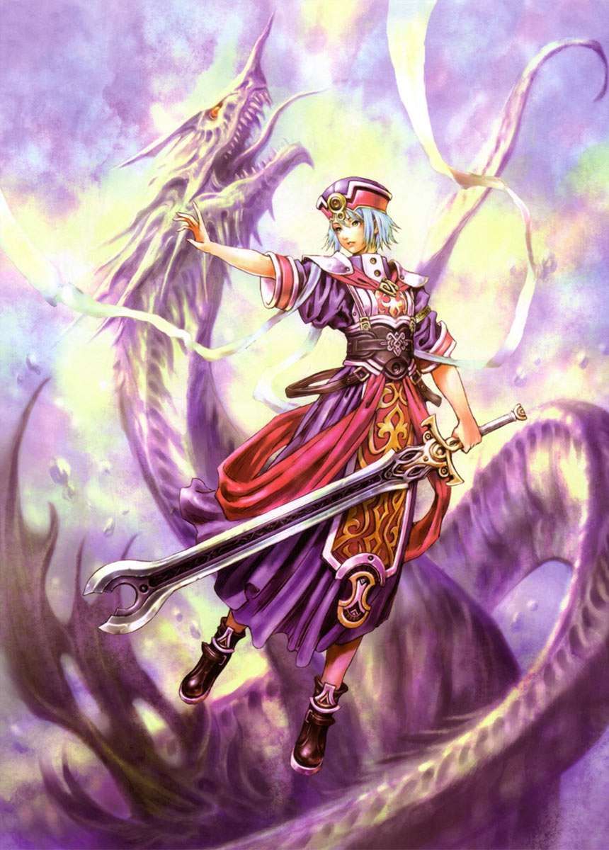 Eterna Illustration from Depth Fantasia