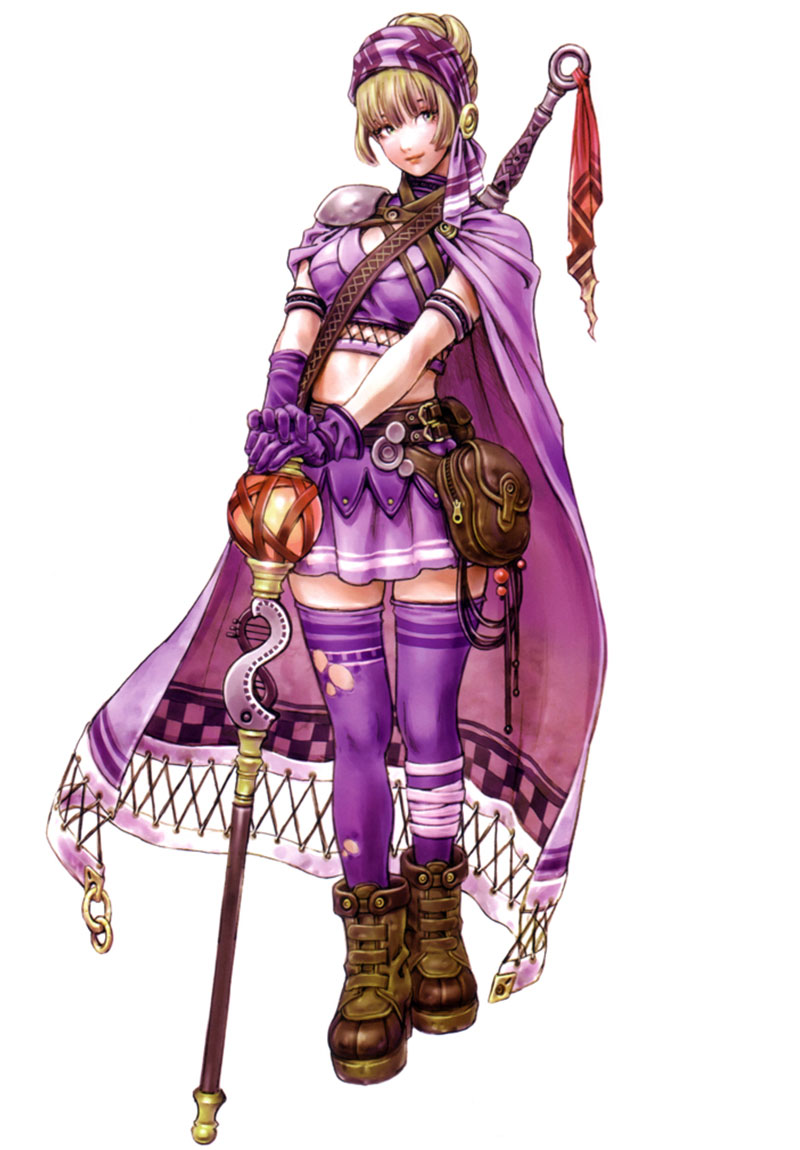 Female Character Art from Depth Fantasia