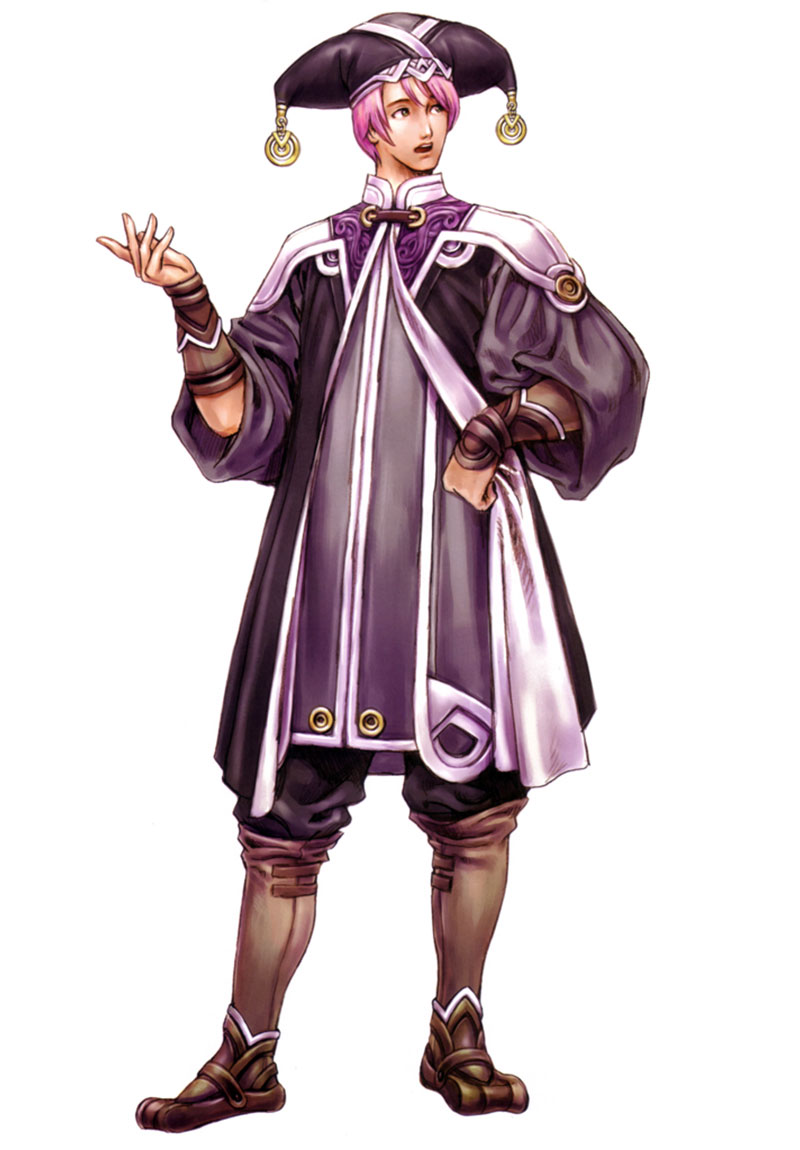 Male Character Art from Depth Fantasia