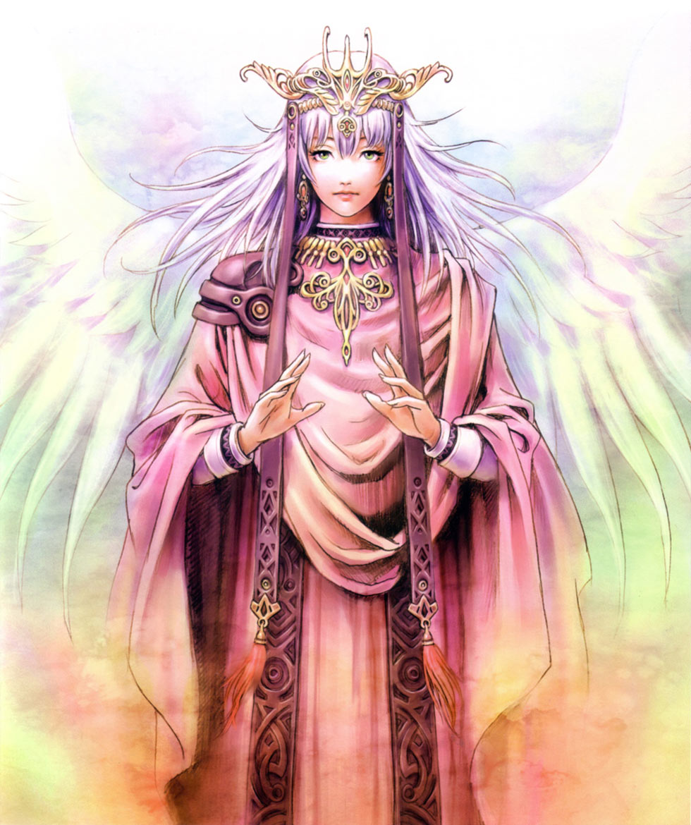 Winged Woman Art from Depth Fantasia