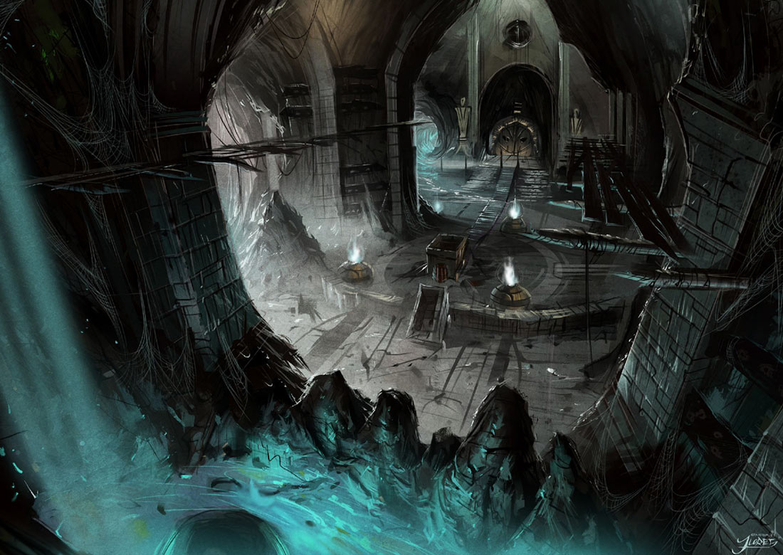 Cavern Art from Deadpool