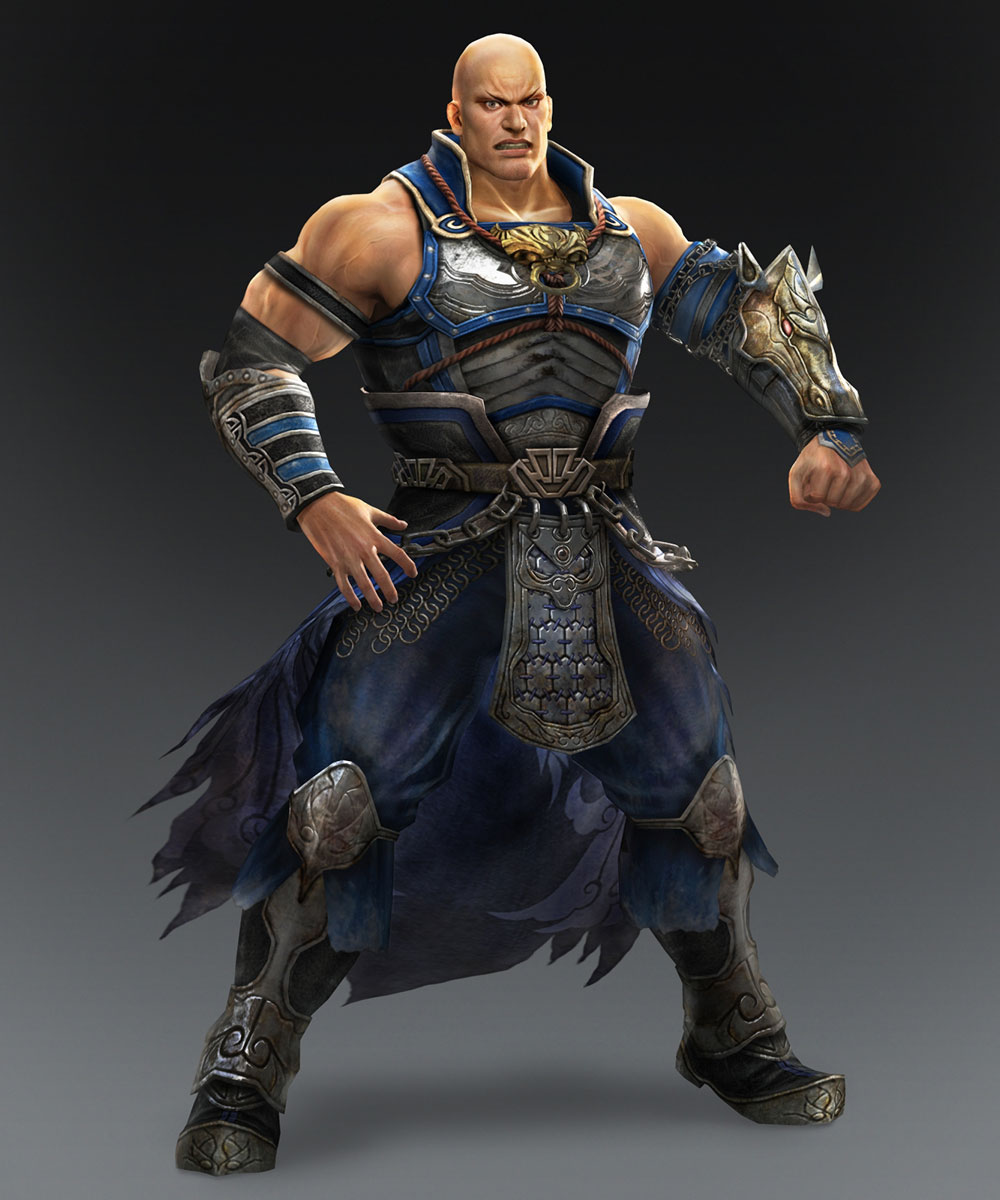 Dian Wei Art from Dynasty Warriors 8