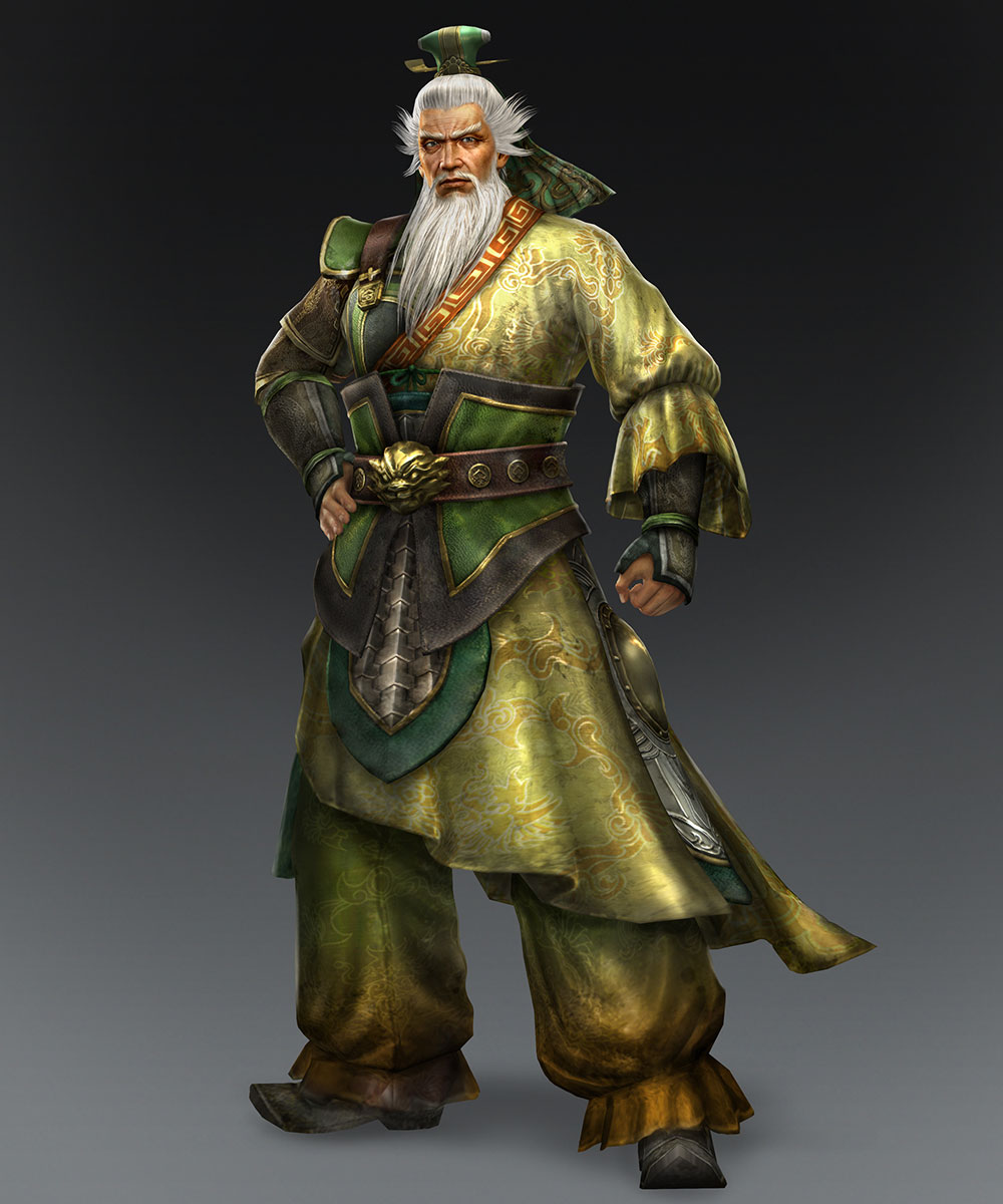 Huang Zhong Art from Dynasty Warriors 8