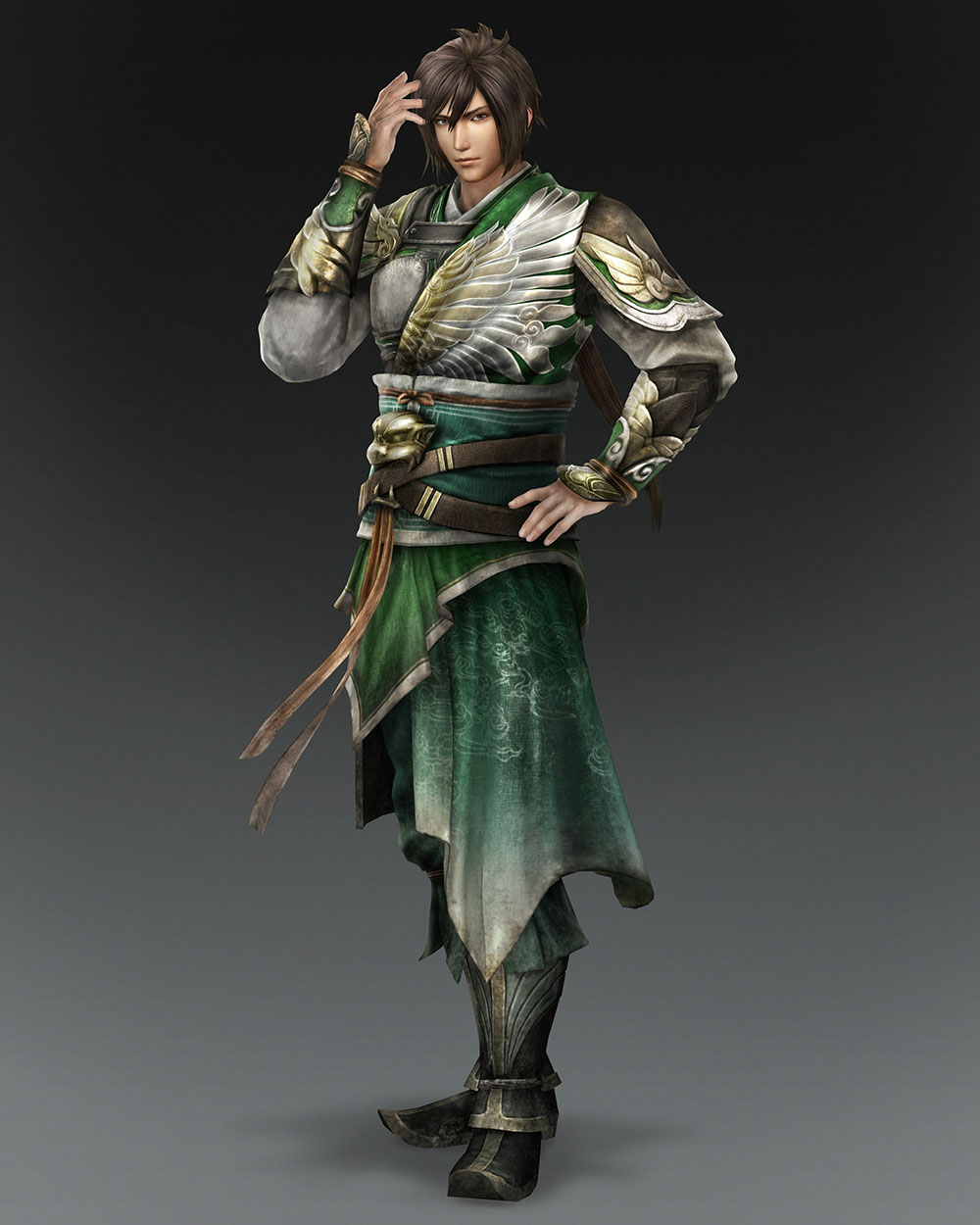 Jiang Wei Art from Dynasty Warriors 8