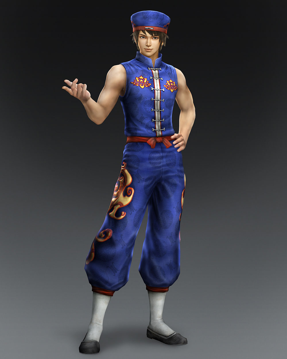 Lu Xun DLC Costume Art from Dynasty Warriors 8