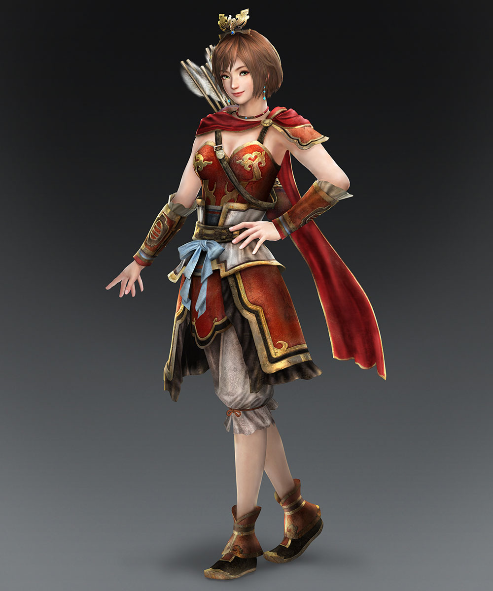 Sun Shangxiang DLC Costume Art from Dynasty Warriors 8