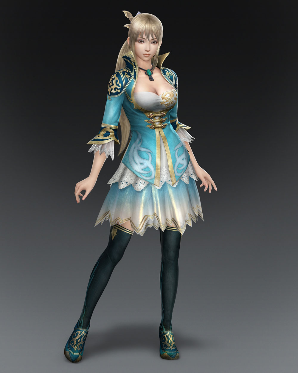 Wang Yuanji Art from Dynasty Warriors 8
