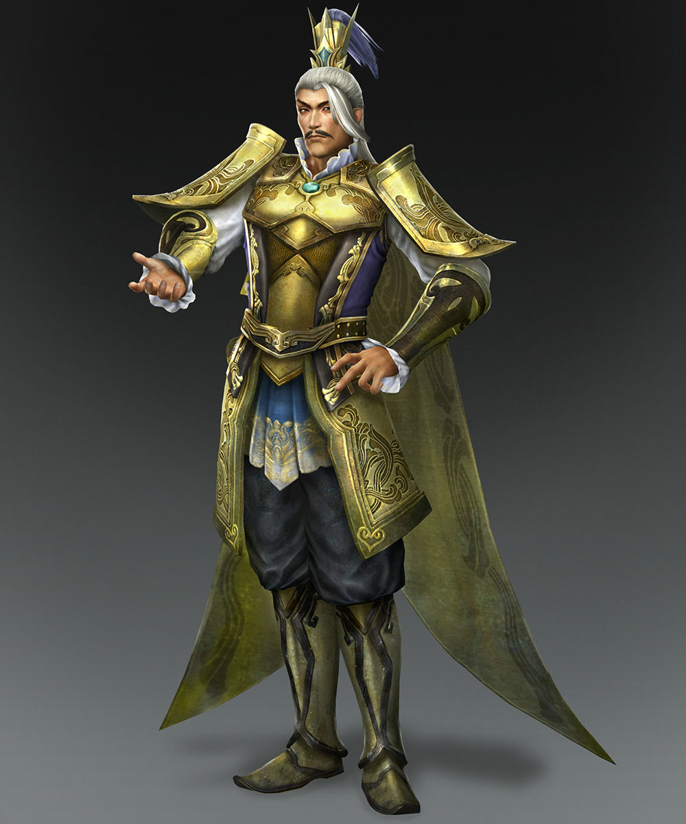 Yuan Shao Art from Dynasty Warriors 8
