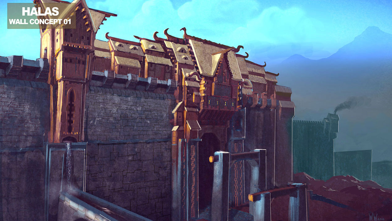 Halas Wall Art from EverQuest Next