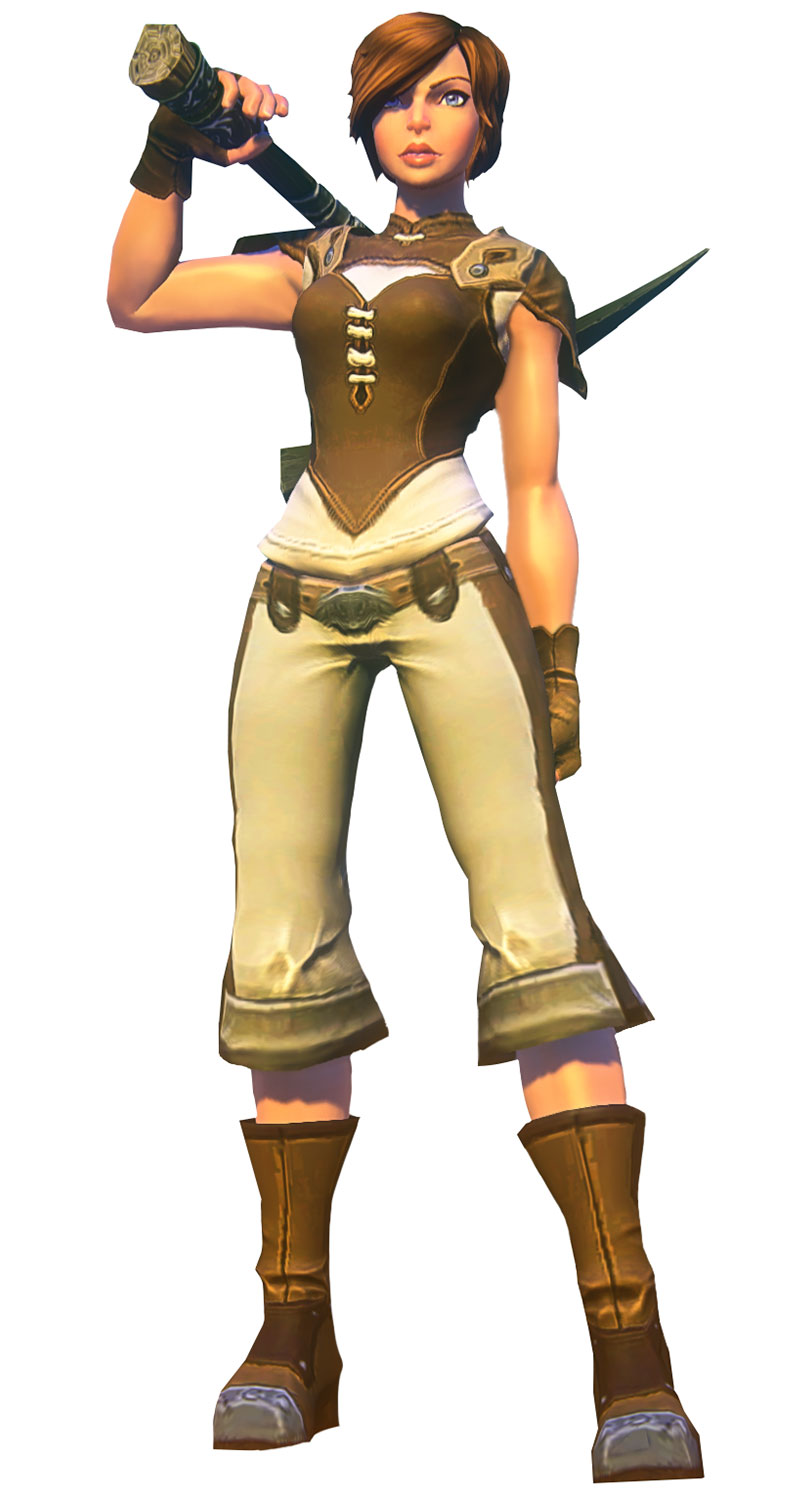 Human Female Render from EverQuest Next
