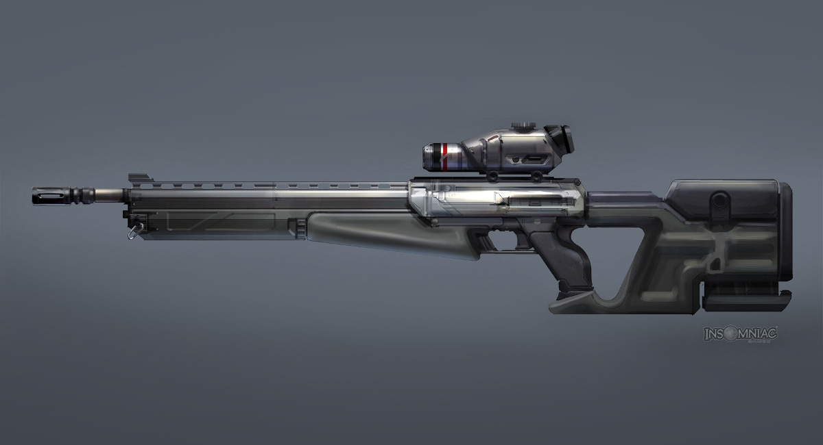 Sniper Rifle Art from Fuse