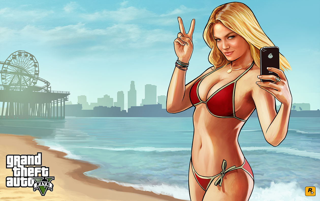 Beach Weather Art from Grand Theft Auto V