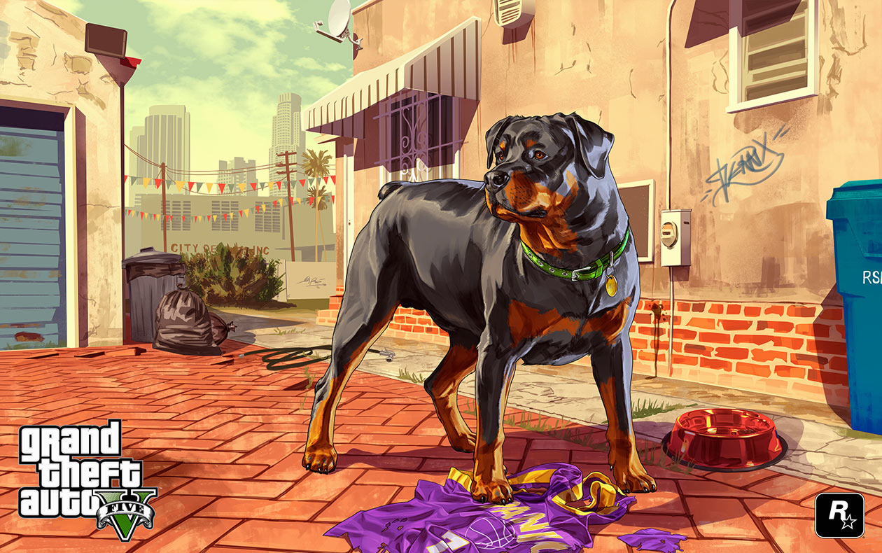 Chop Art from Grand Theft Auto V