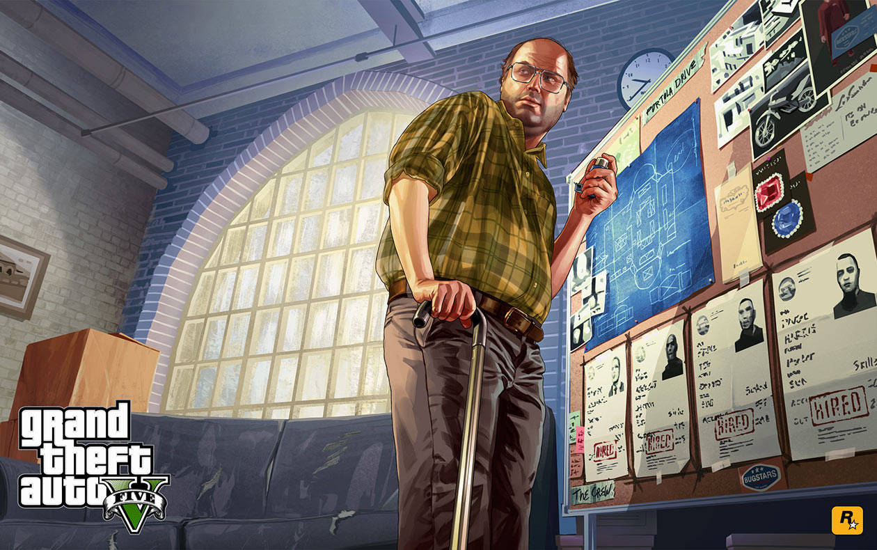 Lester Art from Grand Theft Auto V