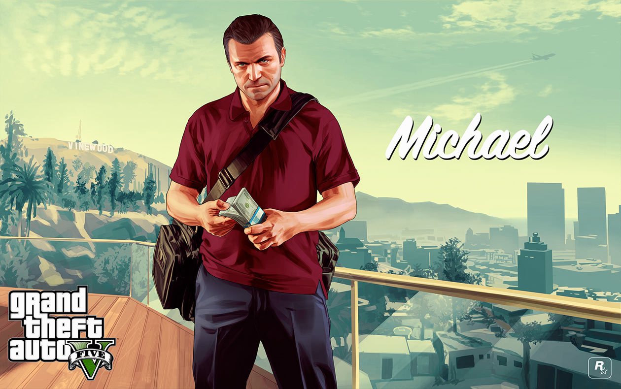 Michael Art from Grand Theft Auto V