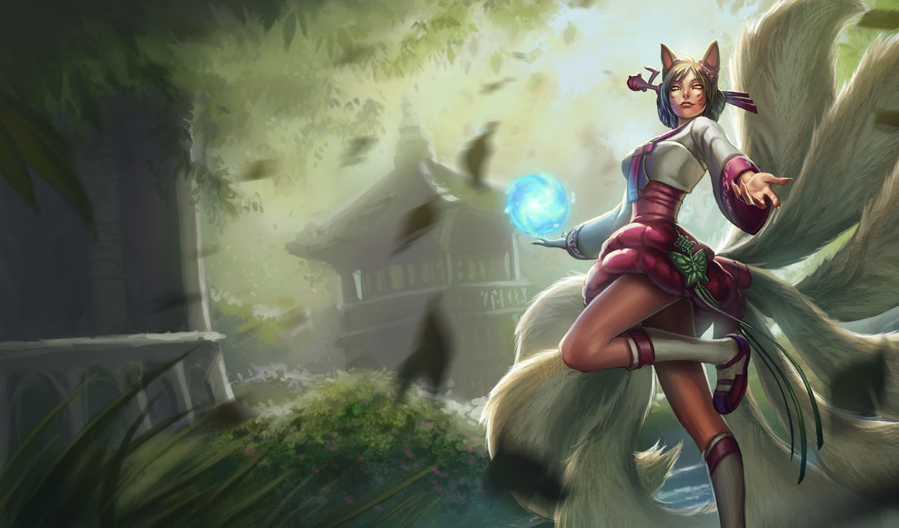 Ahri Art from League of Legends