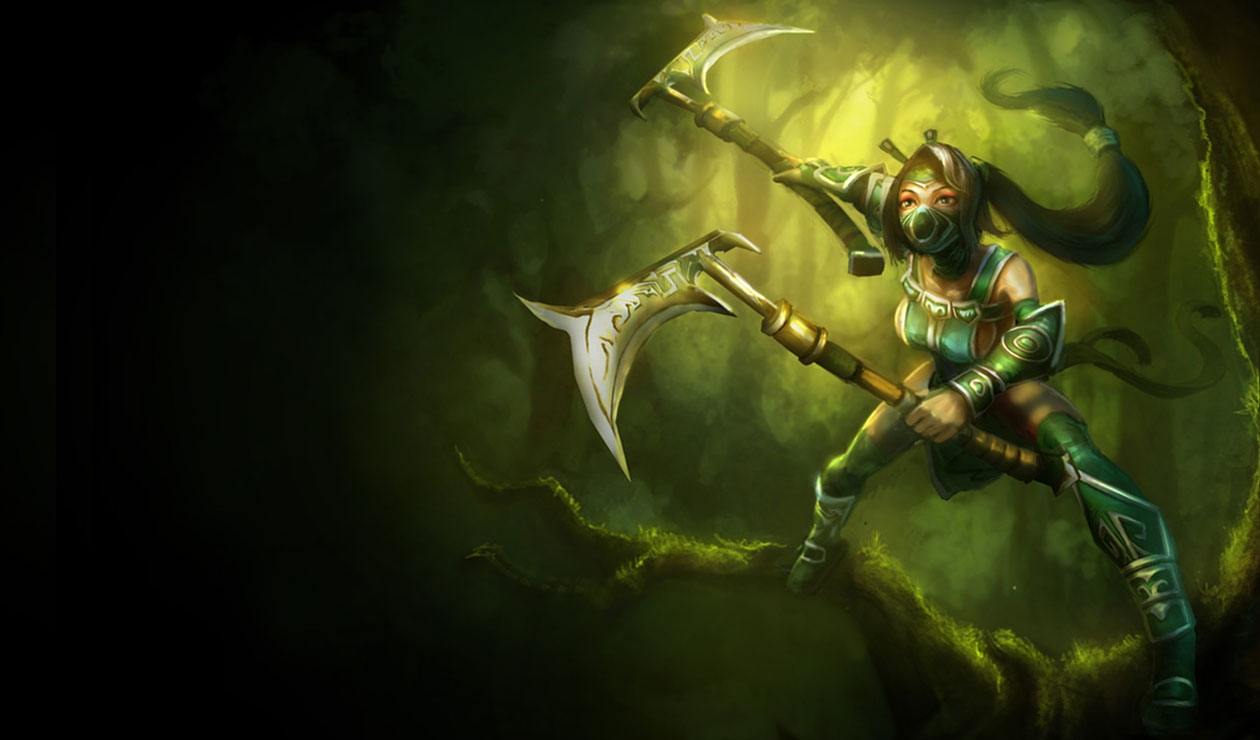 Akali, The Fist of Shadow Art from League of Legends