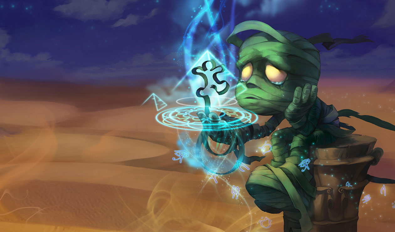 Amumu, The Sad Mummy Art from League of Legends
