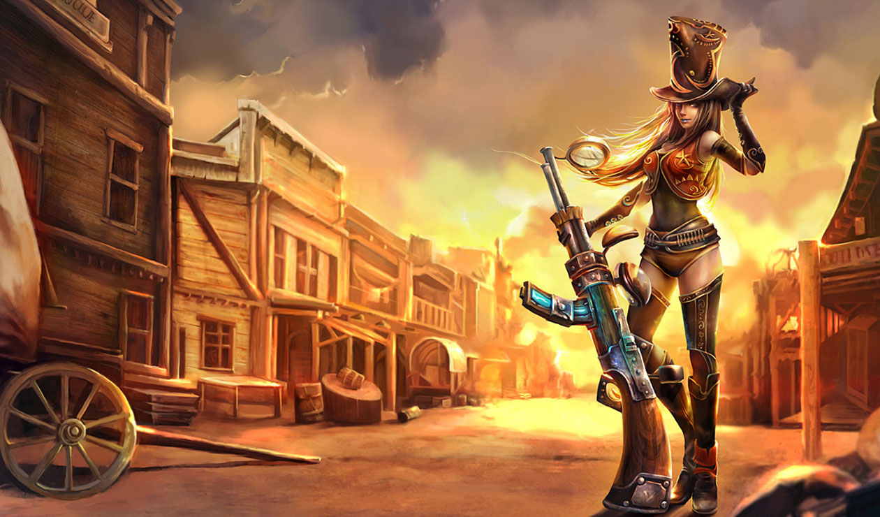 Caitlyn Art from League of Legends