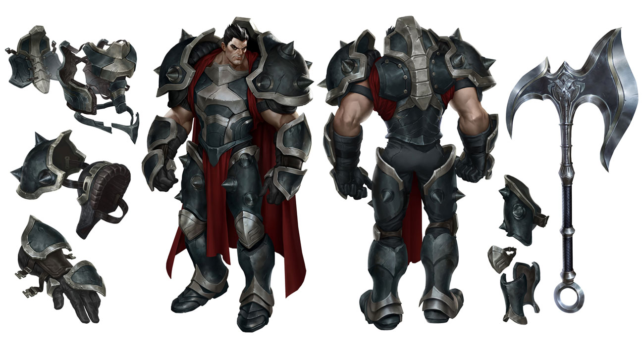 Darius Concept Art from League of Legends