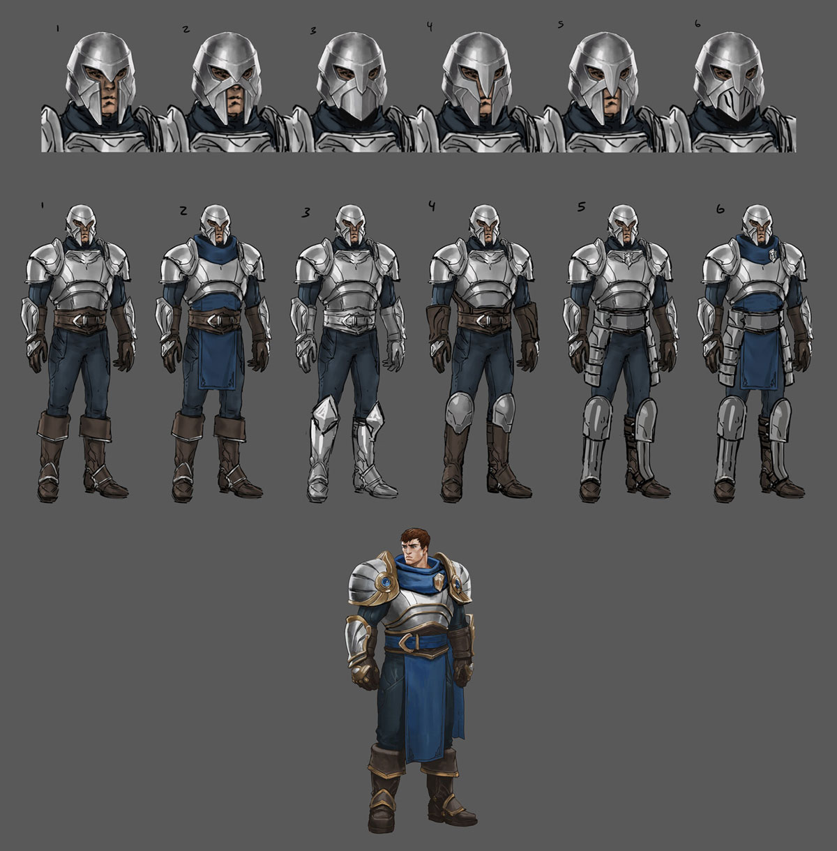 Demacian Soldiers Art from League of Legends