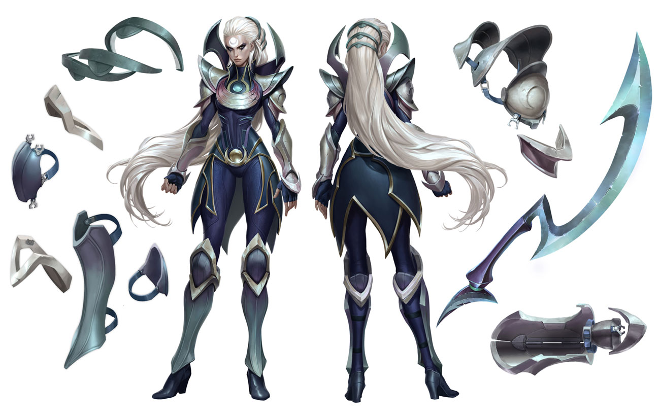 Diana Concept Art from League of Legends
